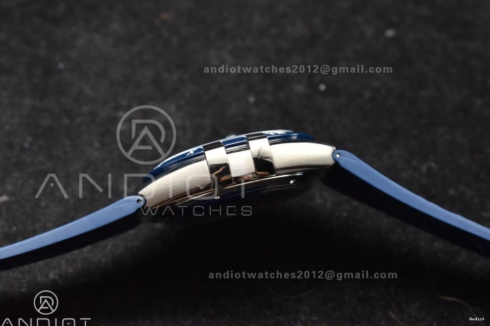 on Blue 1:1 Best 543 Edition SS Gummy A8900 Super White FashionForward Constellation Dial Strap Clone Ceramic VSF Blue 0819